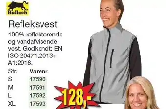 Harald Nyborg Bulloch -refleksvest tilbud