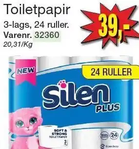 Harald Nyborg Toiletpapir tilbud