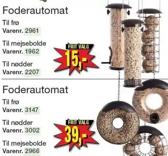 Harald Nyborg Foderautomat tilbud