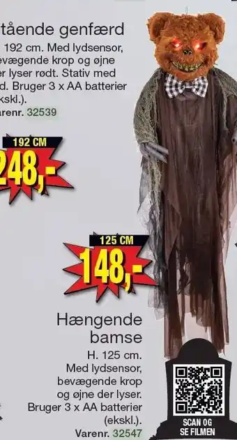 Harald Nyborg Hængende bamse tilbud