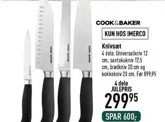 Imerco Knivsæt tilbud