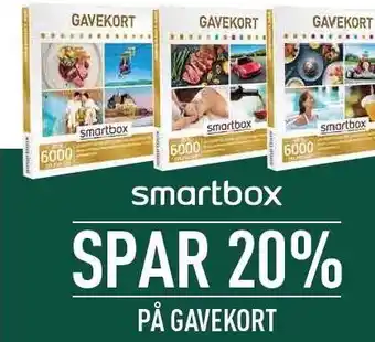 Spar 20% på smartbox