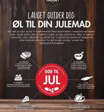MENY Øl til din julemad tilbud