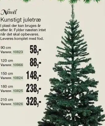 Harald Nyborg Kunstigt juletræ tilbud