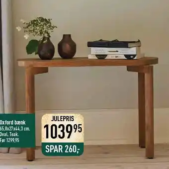 Oxford bænk