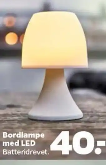 Netto Bordlampe Med Led tilbud