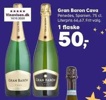 Kvickly Gran baron cava tilbud