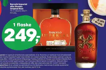 Barceló imperial eller bumbu original rom