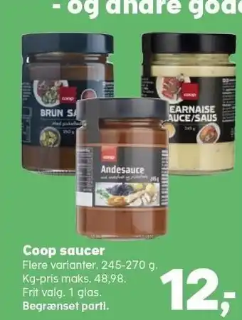 Kvickly Coop saucer tilbud