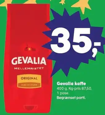 Kvickly Gevalia kaffe tilbud