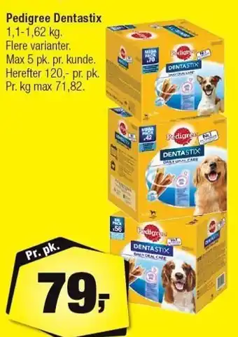 Calle Pedigree dentastix tilbud