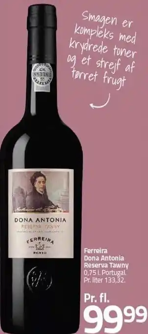 Fleggaard Ferreira dona antonia reserva tawny tilbud
