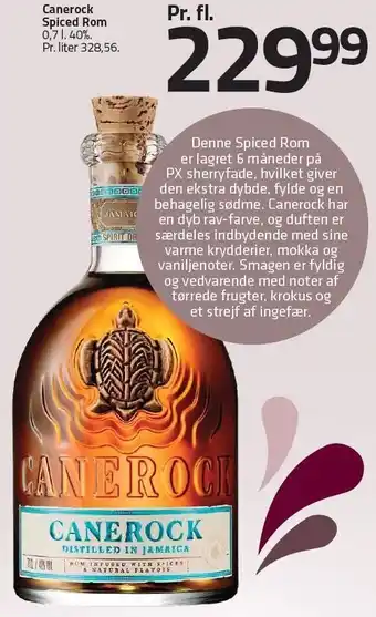 Fleggaard Canerock spiced rom tilbud