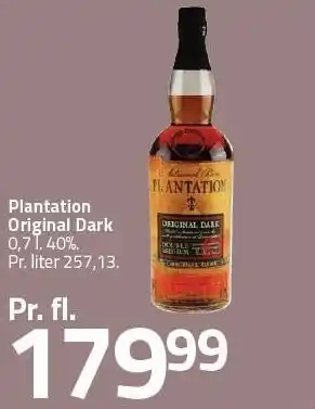 Fleggaard Plantation original dark tilbud