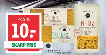 SPAR Gestus pasta tilbud