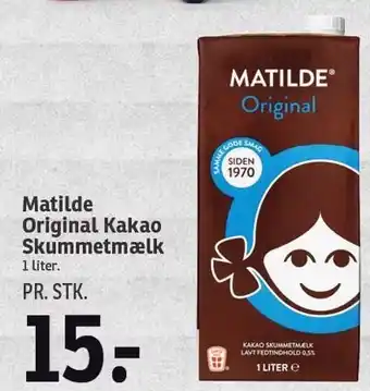 SPAR Matilde original kakao skummetmælk tilbud
