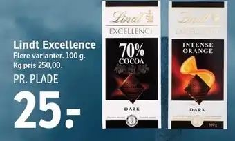 SPAR Lindt excellence tilbud