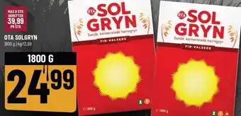 Løvbjerg Ota solgryn tilbud