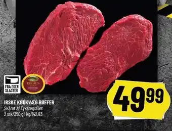 Løvbjerg Irske kødkvæg bøffer tilbud