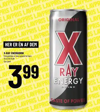 Løvbjerg X-ray energidrik tilbud