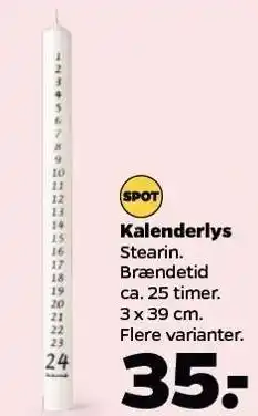 Kalenderlys