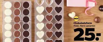 Chokoladeform