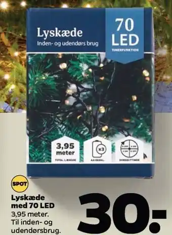 Netto Lyskæde med 70 led tilbud