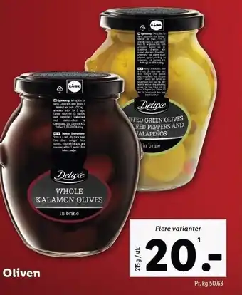 Lidl Oliven tilbud
