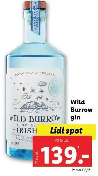 Wild burrow gin