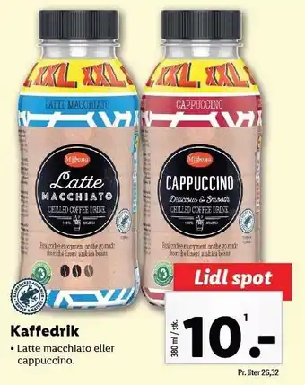 Lidl Kaffedrik tilbud