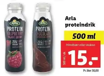 Lidl Arla proteindrik tilbud