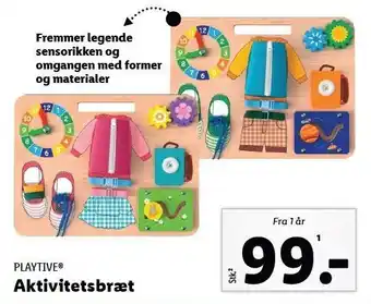 Lidl Aktivitetsbræt tilbud