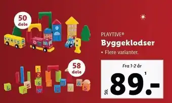 Lidl Byggeklodser tilbud