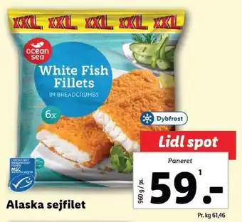 Lidl Alaska sejfilet tilbud