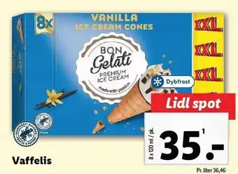 Lidl Vaffelis tilbud