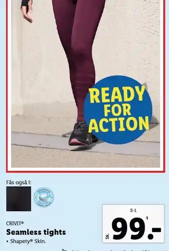 Lidl Seamless tights tilbud