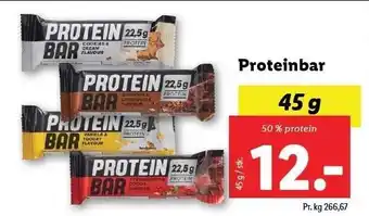 Lidl Proteinbar tilbud