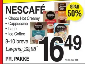 ABC Lavpris NESCAFÉ tilbud