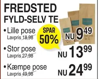 ABC Lavpris FREDSTED FYLD-SELV TE tilbud