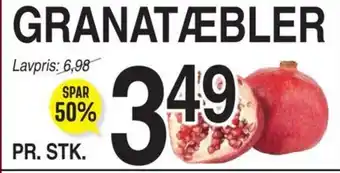 ABC Lavpris GRANATÆBLER tilbud