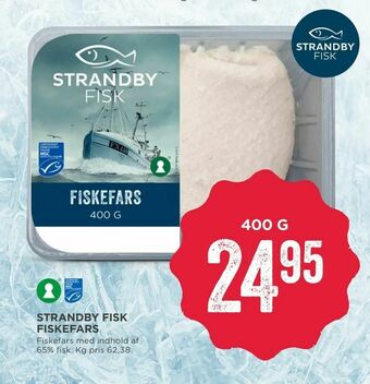MENY Strandby fisk fiskefars tilbud