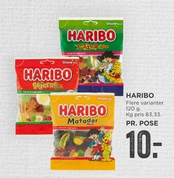 MENY Haribo tilbud