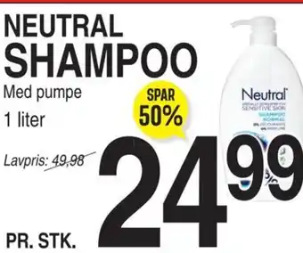 ABC Lavpris NEUTRAL SHAMPOO tilbud