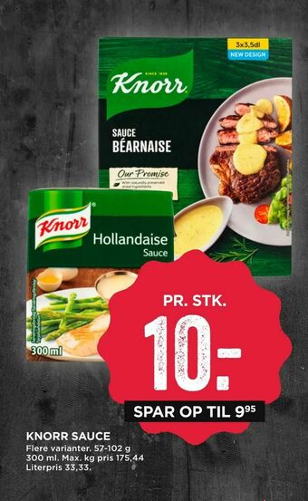 MENY Knorr sauce tilbud