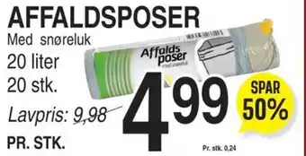 ABC Lavpris AFFALDSPOSER tilbud