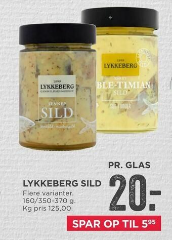 MENY Lykkeberg sild tilbud