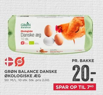 MENY Grøn balance danske økologiske æg tilbud