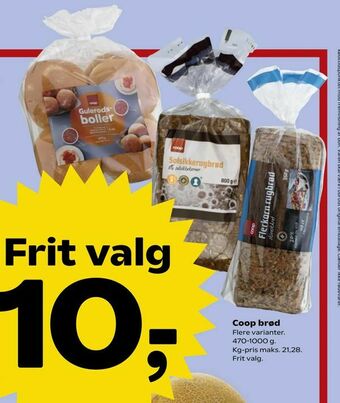 SuperBrugsen Coop brød tilbud