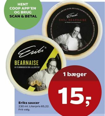 SuperBrugsen Eriks saucer tilbud