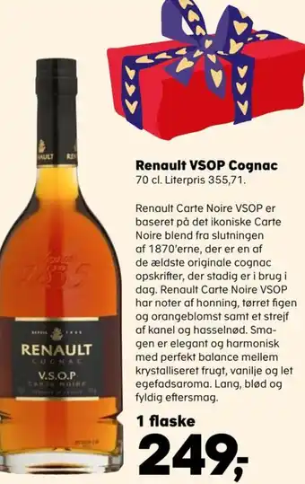 Kvickly Renault VSOP Cognac 70 cl. tilbud